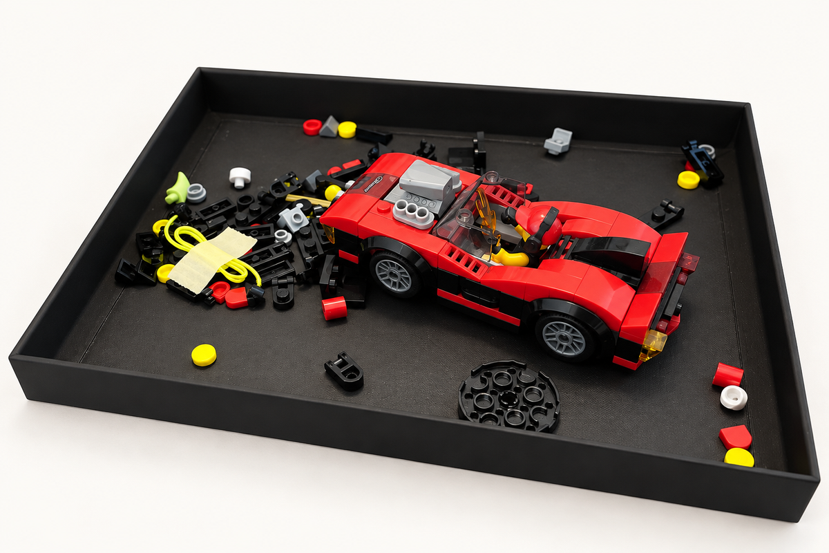 Building Brick Tray – Kids Building Block Organizer & Play Tray